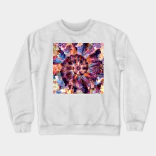 Golden Ratio - Quartz Kaleidoscope - Fibonacci Spiral Crewneck Sweatshirt